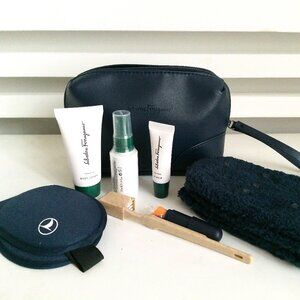 SALVATORE FERRAGAMO BUSINESS CLASS AMENITY KITS 8 PCS